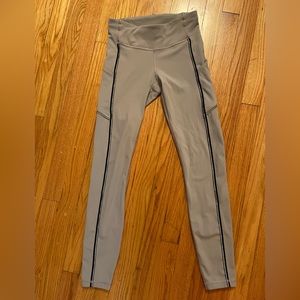Lululemon Speed Up Tight Metallic Chrome